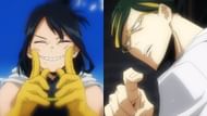 Nana Shimura and Sir Nighteye as seen in the My Hero Academia anime (Image via studio BONES)